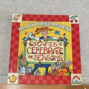 Mary‎ Engelbreit Crafts to Celebrate the Seasons Spiral Bound Craft Book GUC